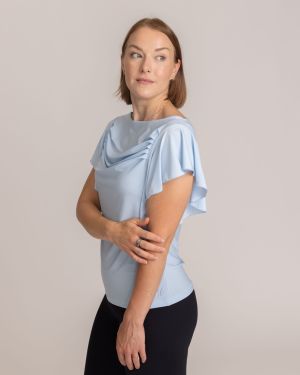 RUFFLE BLOUSE, BL