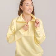 HALF ZIP COLLEGE, BL