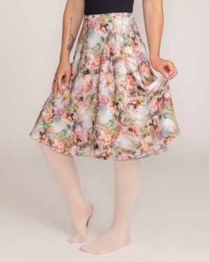 LONG WRAP SKIRT, BL
