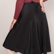 Long wrap skirt BL :ltä aikuisille. Pitkä versio meidän classic wrap skirt.sta.