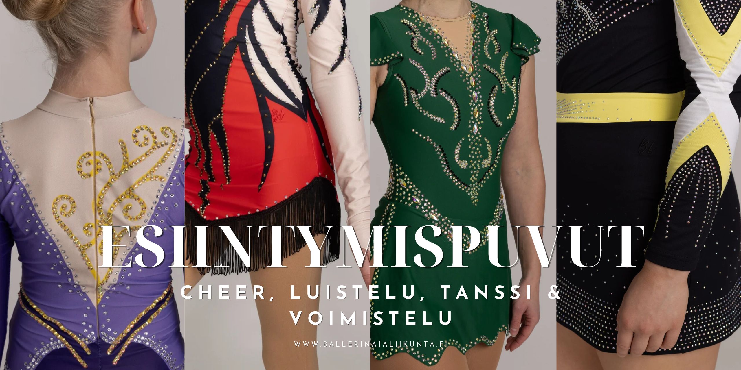 Esiintymispuvut - Cheer, Luistelu, Tanssi & Voimistelu